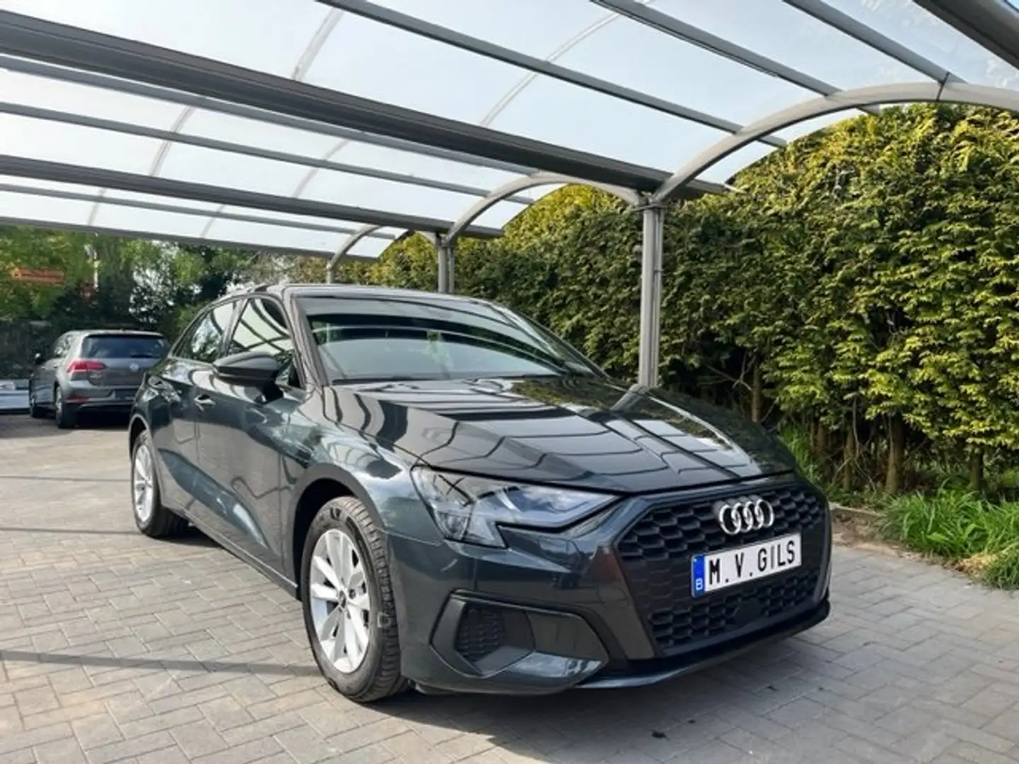 Audi A3 SB 30 TDI 116 pk,14487 km,Leder,Adaptive Cruise Gris - 2