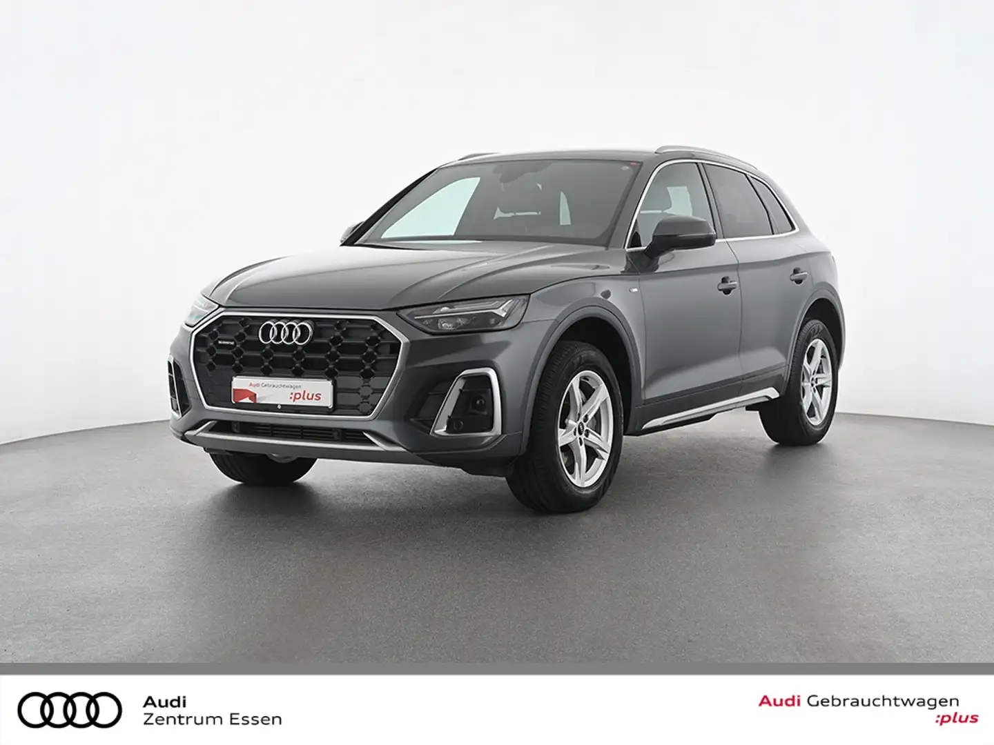 Audi Q5 40 TFSI quattro S-LINE S-TRONIC LED NAV SHZ   RÜFA Grau - 1
