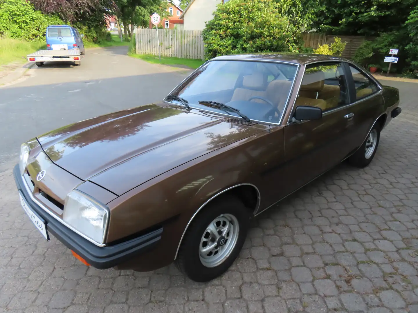 Opel Manta B 1.9 *2.Hand*HU neu*H-Kennzeichen*unverbastelt* Braun - 2