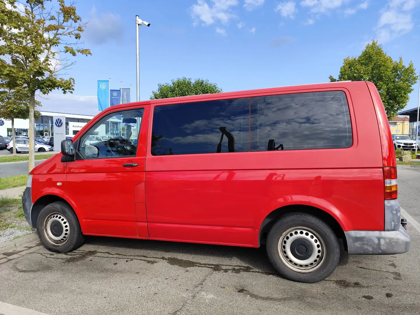 Volkswagen T5 Kombi Kombi Rot - 2
