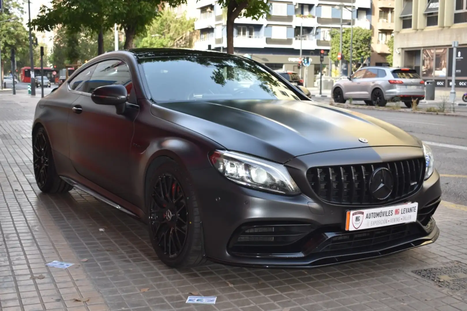 Mercedes-Benz C 63 AMG Coupé S Speedshift MCT 9G Gris - 2