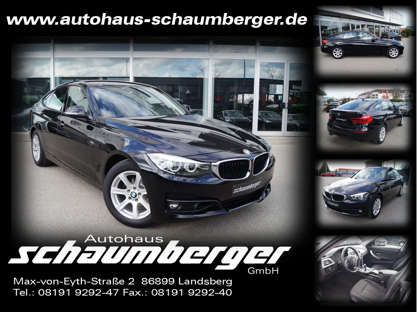 BMW 320 320i Aut. Gran Turismo * Navi * LED * 1. Hand * Zwart - 1