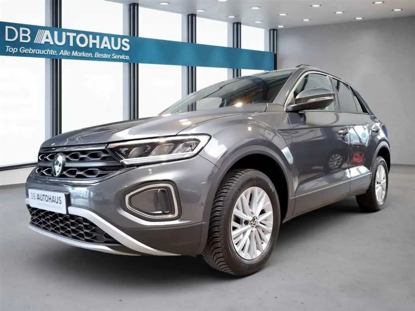 Volkswagen T-Roc Life 1.5 TSI DSG Gris - 1