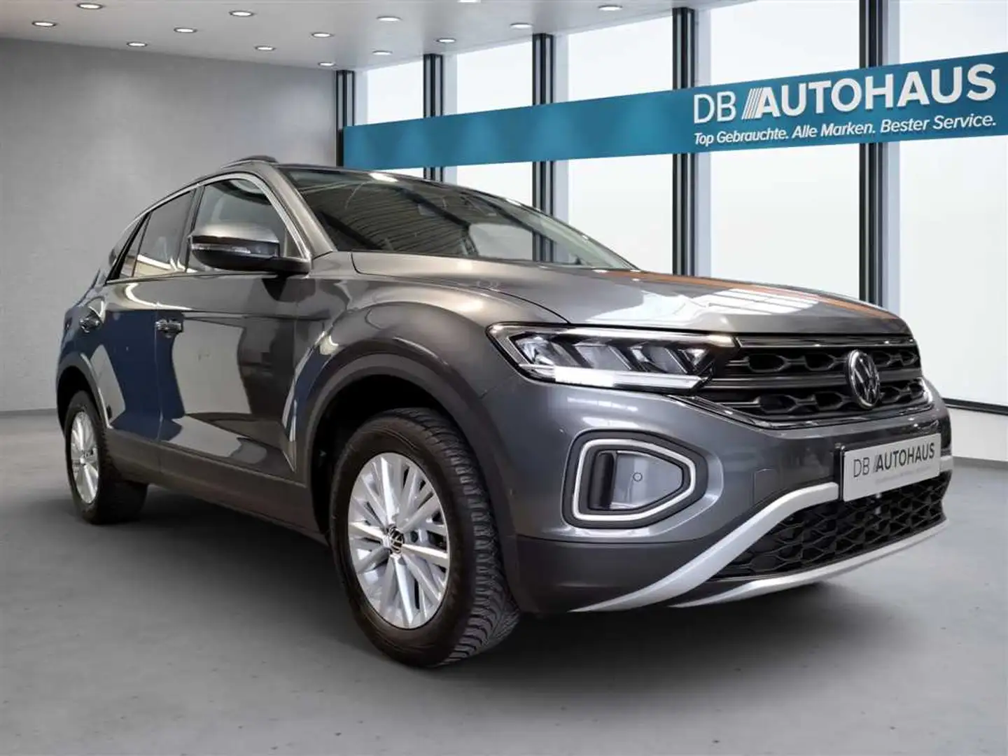 Volkswagen T-Roc Life 1.5 TSI DSG Gris - 2