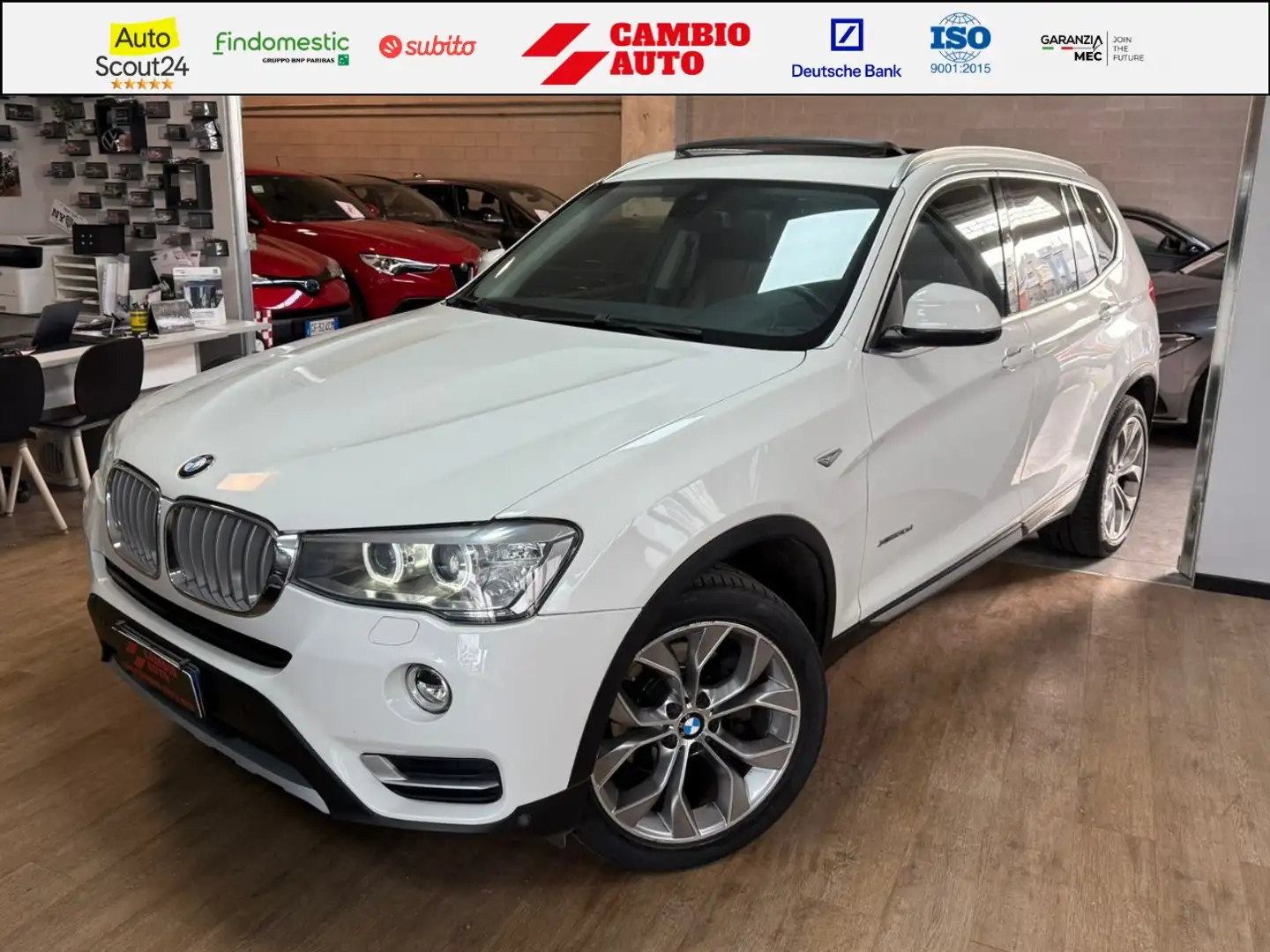 BMW X3 TETTO APRIBILE!! xdrive20d xLine auto 258cv White - 1