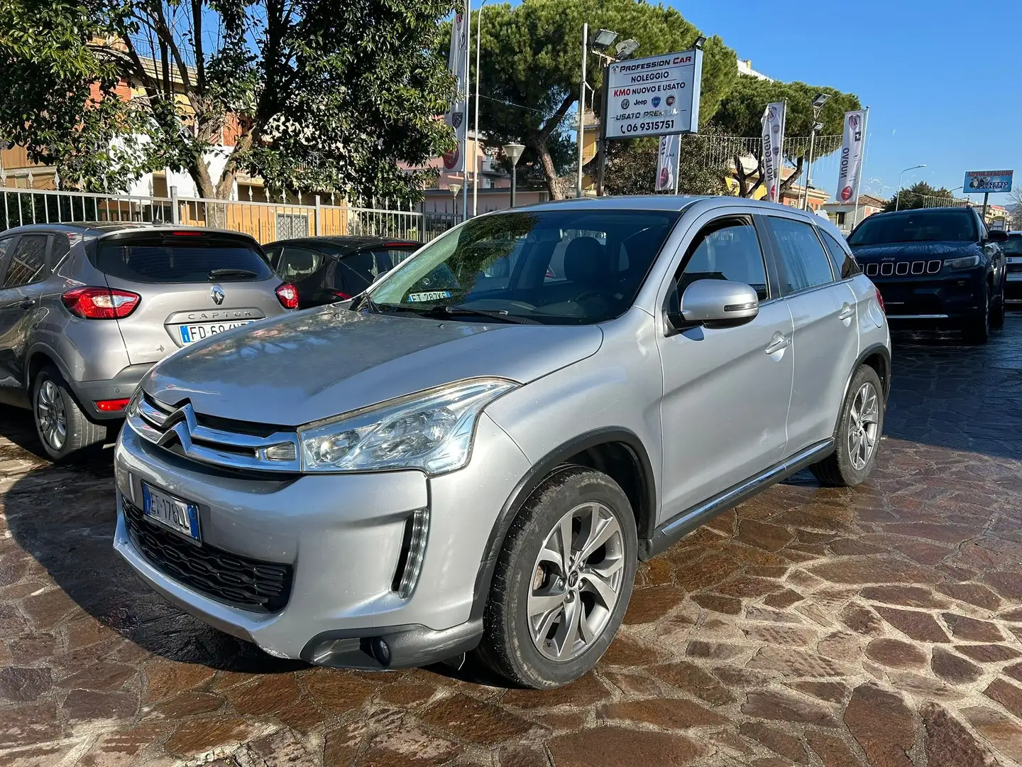 Citroen C4 C4 Aircross 1.6 e-hdi (hdi) Exclusive s Argent - 1