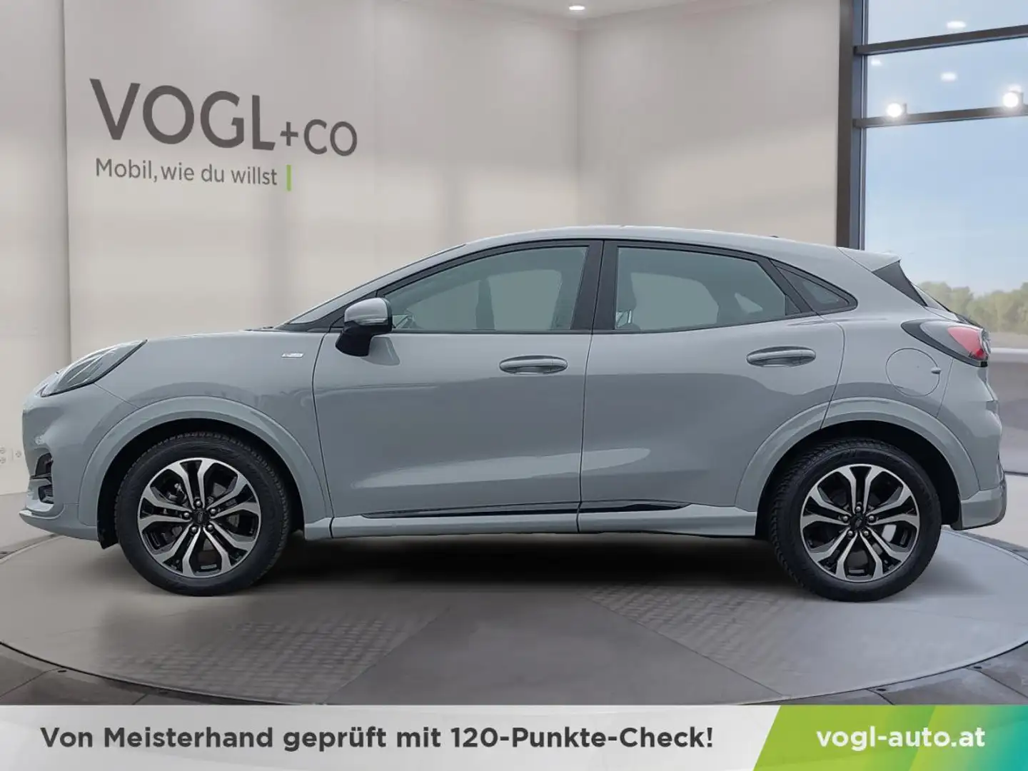 Ford Puma 1.0 EcoBoost Hybrid ST-Line Silber - 2