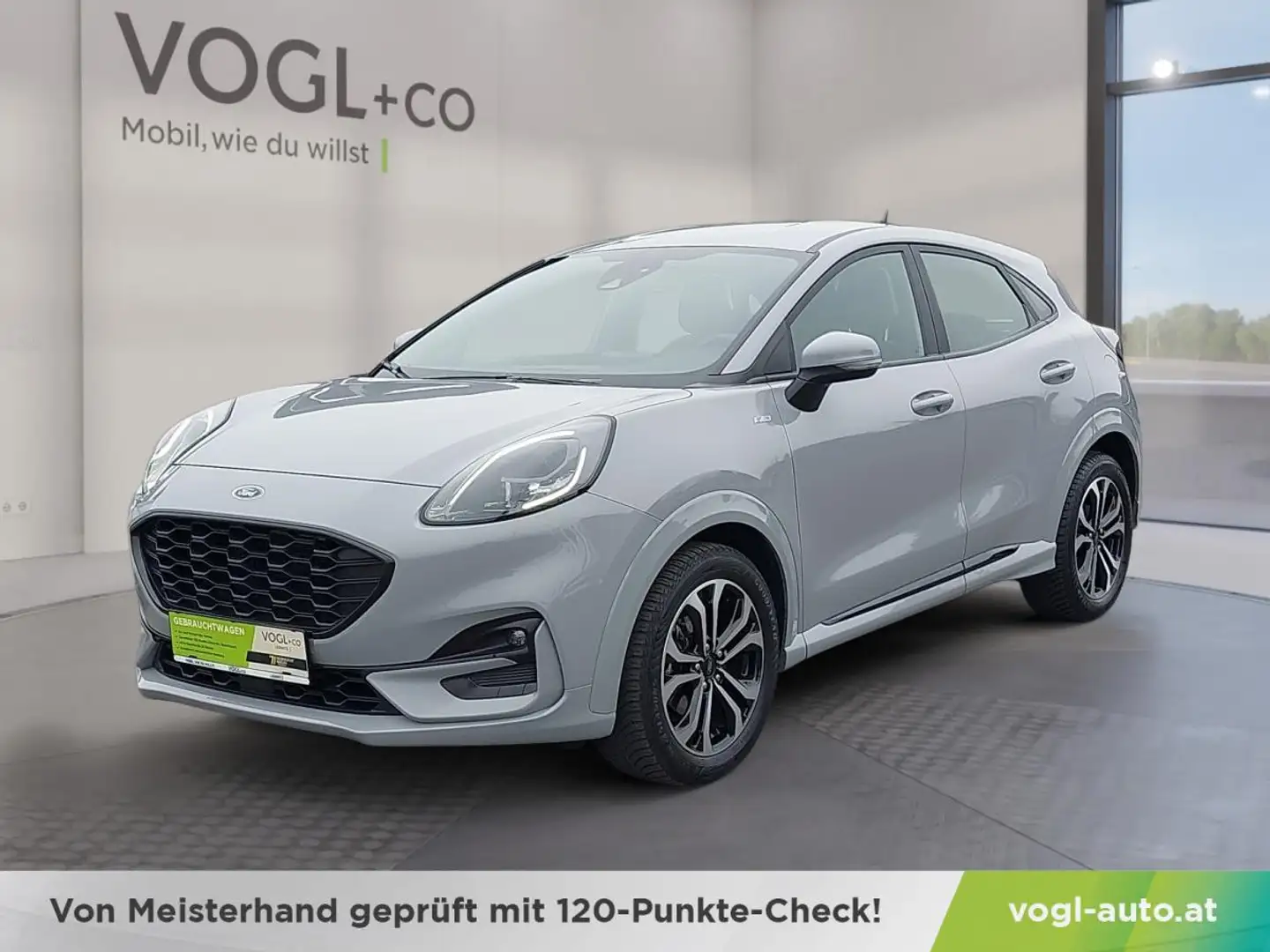 Ford Puma 1.0 EcoBoost Hybrid ST-Line Silber - 1