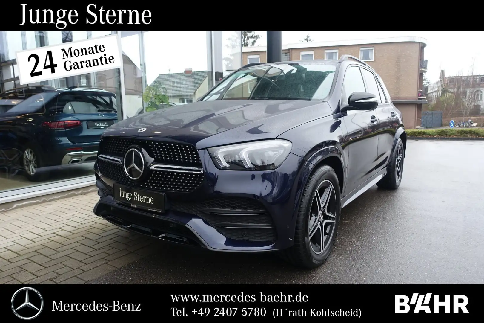Mercedes-Benz GLE 350 GLE 350 d 4M AMG+Night/Distronic/Pano/Airmatic Blau - 1