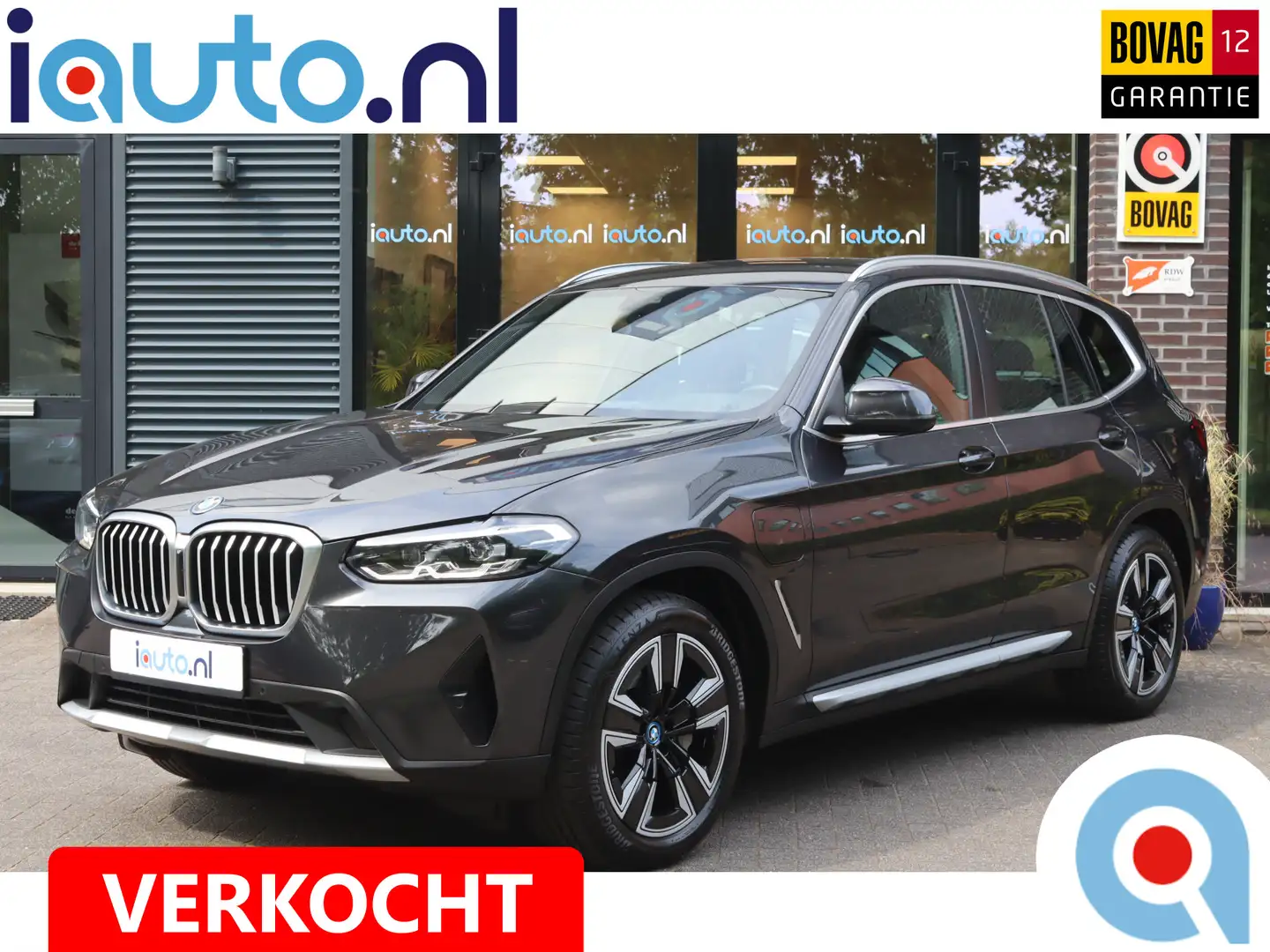 BMW X3 xDrive30e Executive LED/Leder/Camera/Virtual Cockp Grijs - 1