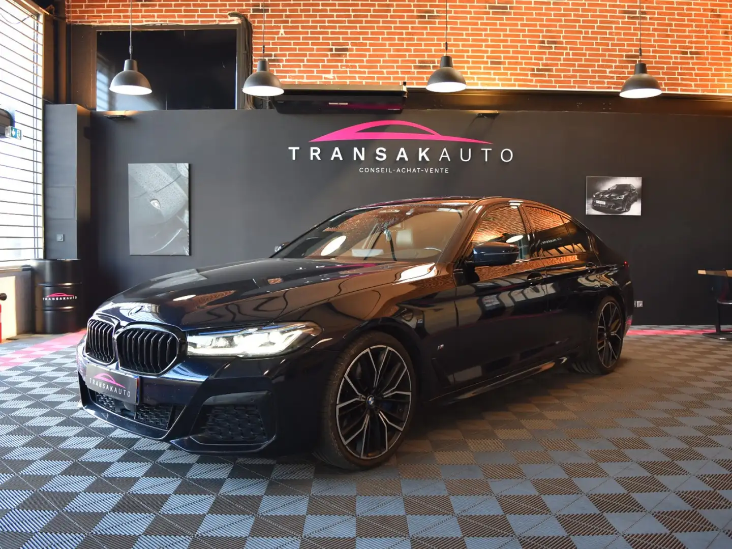 BMW 530 530d TwinPower Turbo xDrive 286 ch BVA8 M Sport Чорний - 1