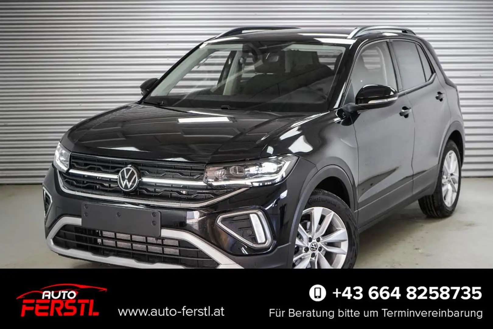 Volkswagen T-Cross 1,5 TSI DSG Life - LAGER 110 kW (150 PS), Autom... Nero - 1
