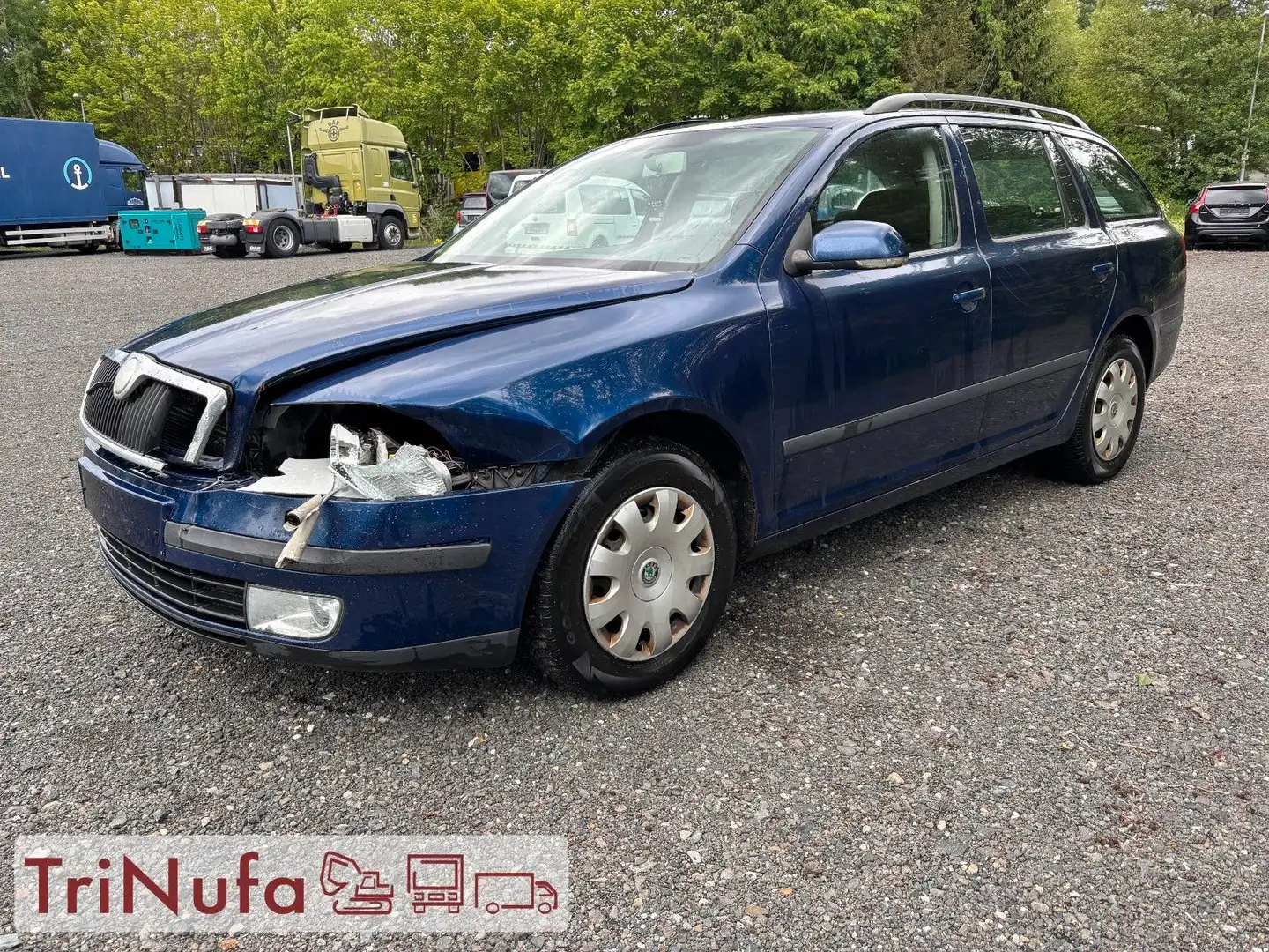 Skoda Octavia 2.0 TDI | Navi | Klima | AHK | Blauw - 2