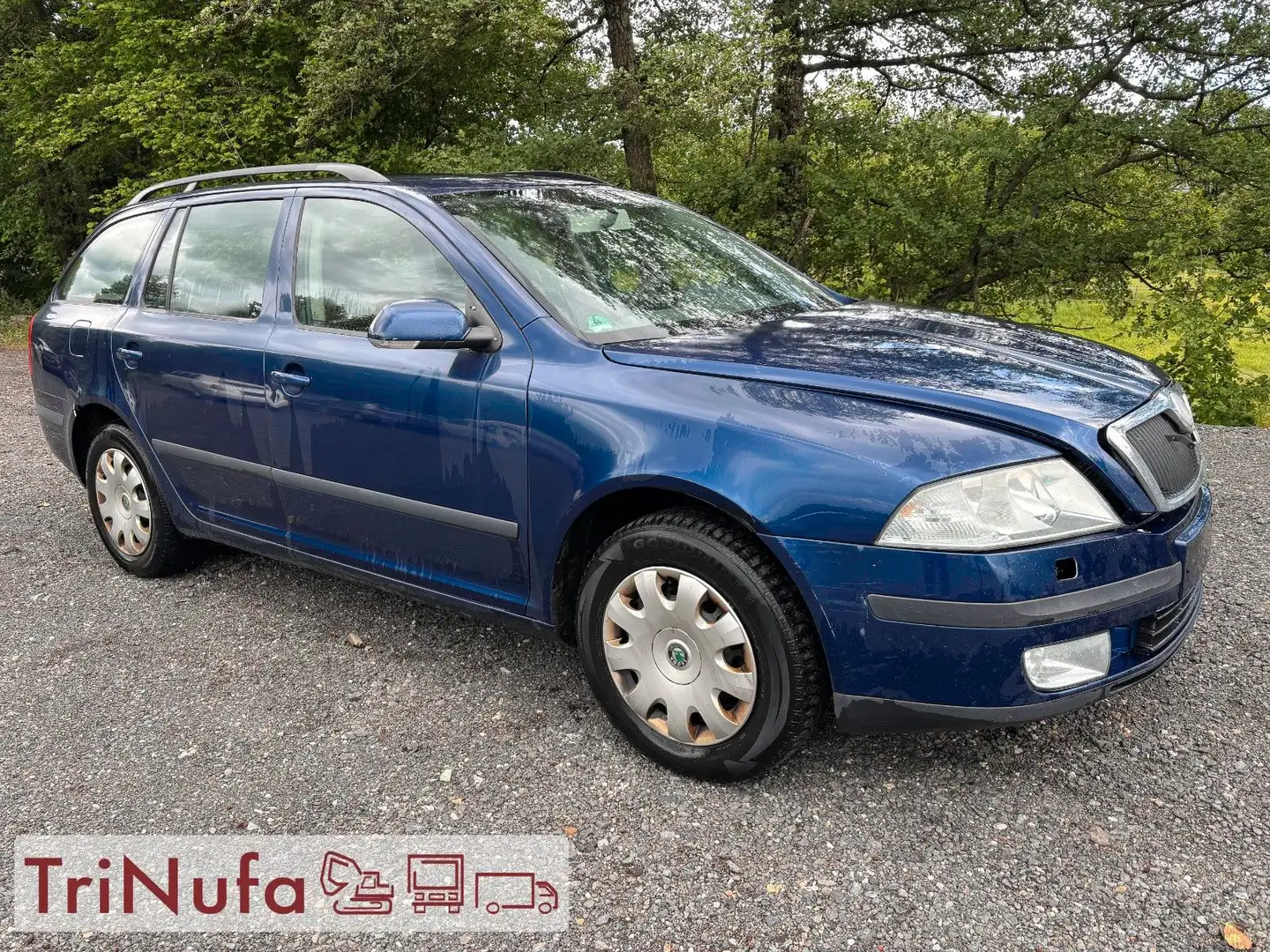 Skoda Octavia 2.0 TDI | Navi | Klima | AHK | Blauw - 1