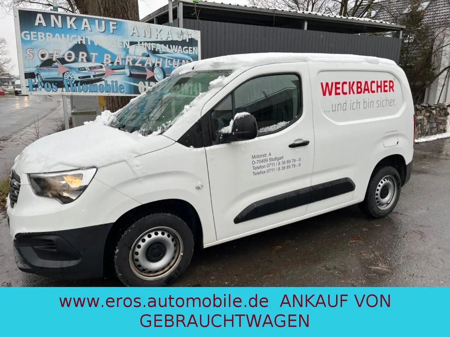 Opel Combo E Cargo Selection Weiß - 1