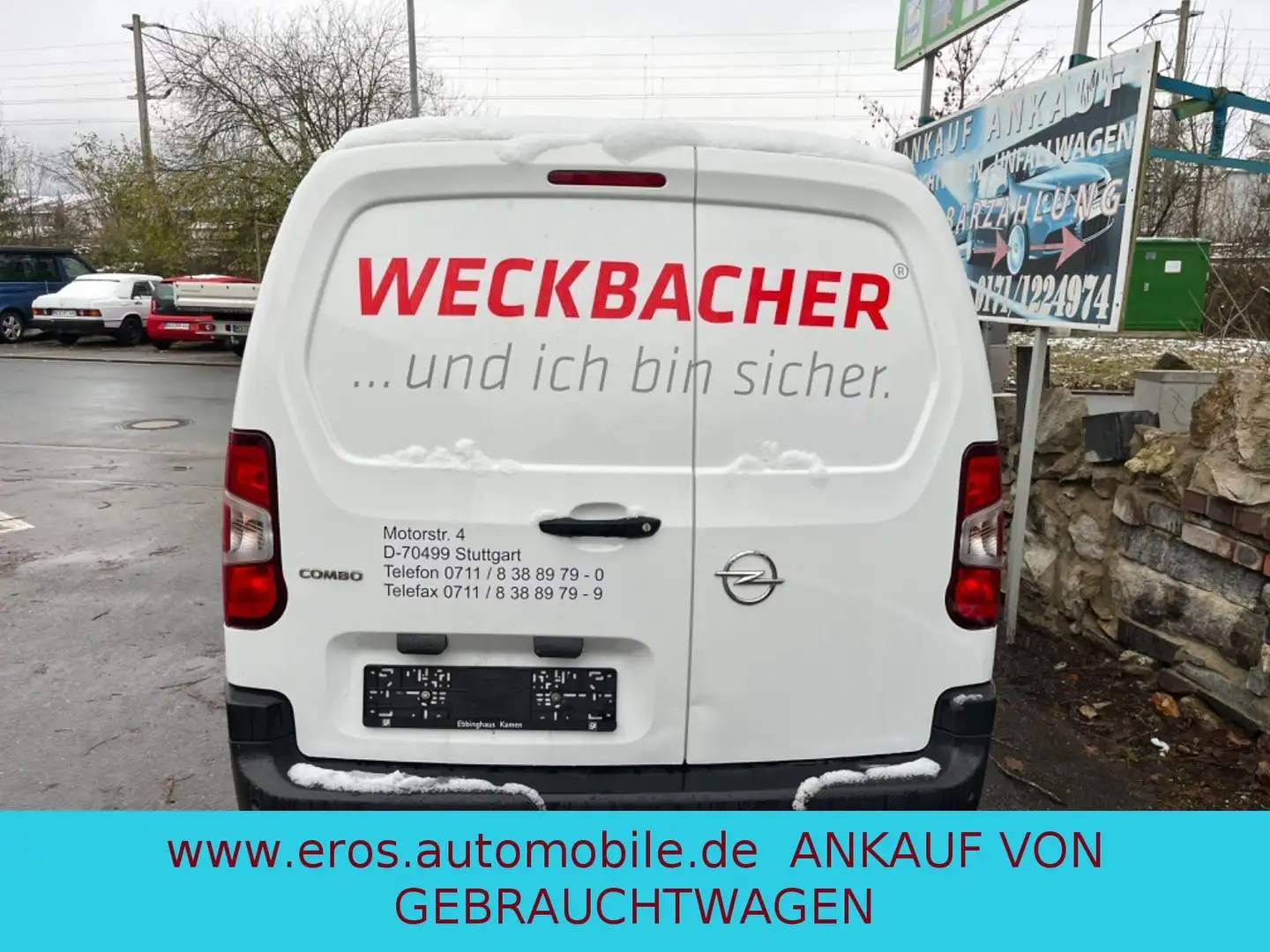 Opel Combo E Cargo Selection Weiß - 2