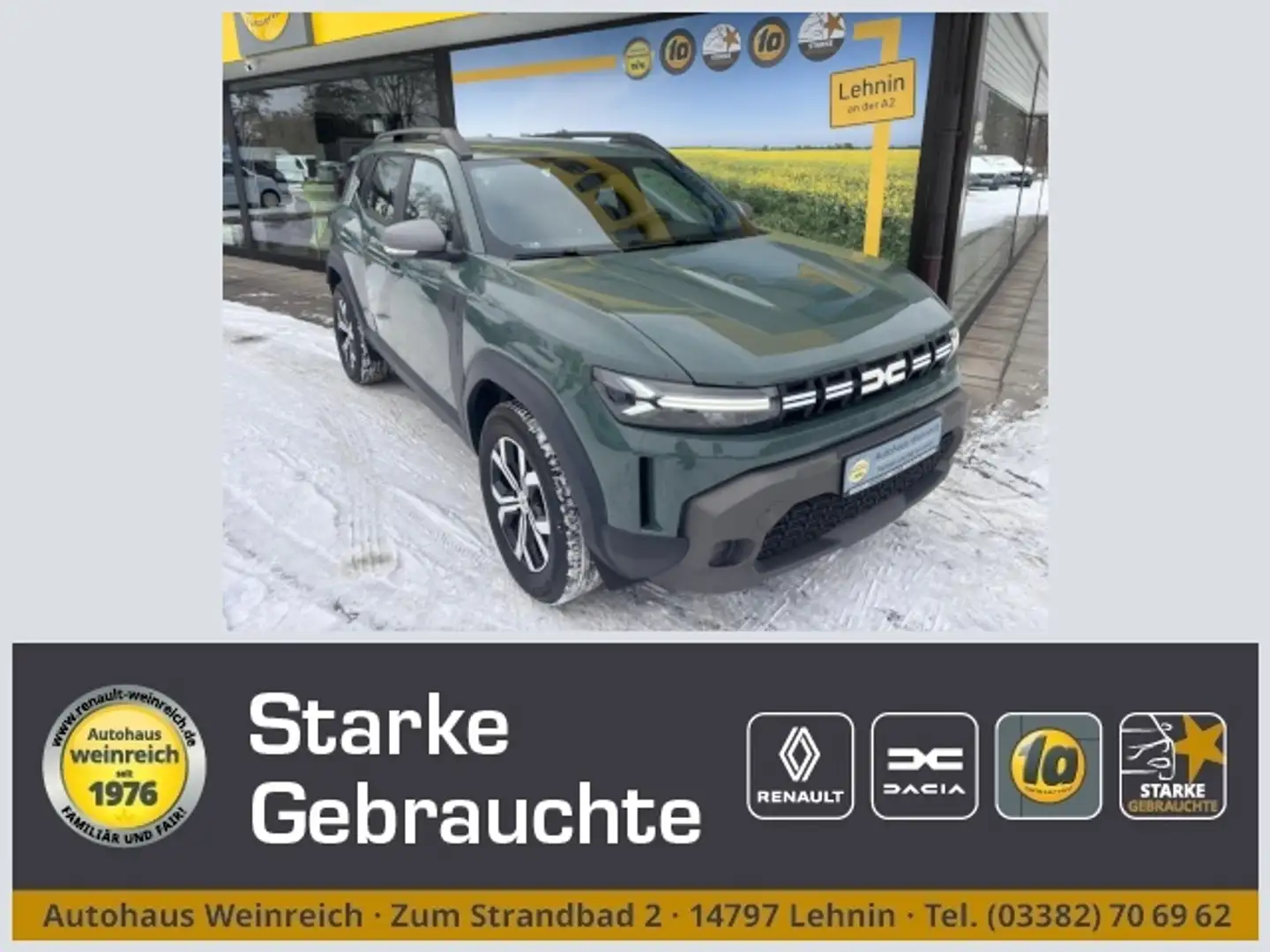 Dacia Duster mit Kamera & Carplay Klima Rückfahrkamera Gris - 1