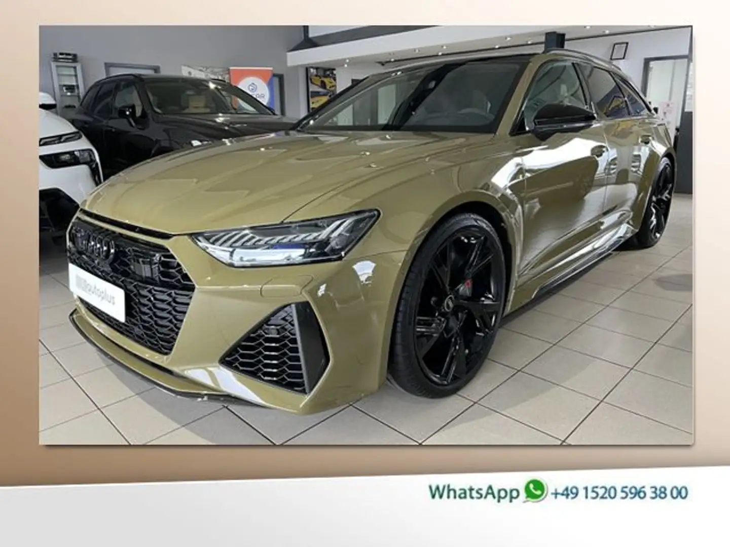 Audi RS6 UPE189k INDIVIDUAL Carbon B&O Dynamik+ Laser Vert - 1