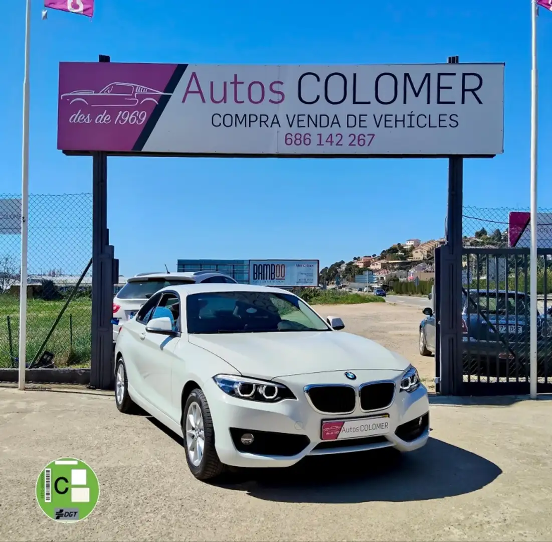 BMW 218 218i Coupé Blanco - 1