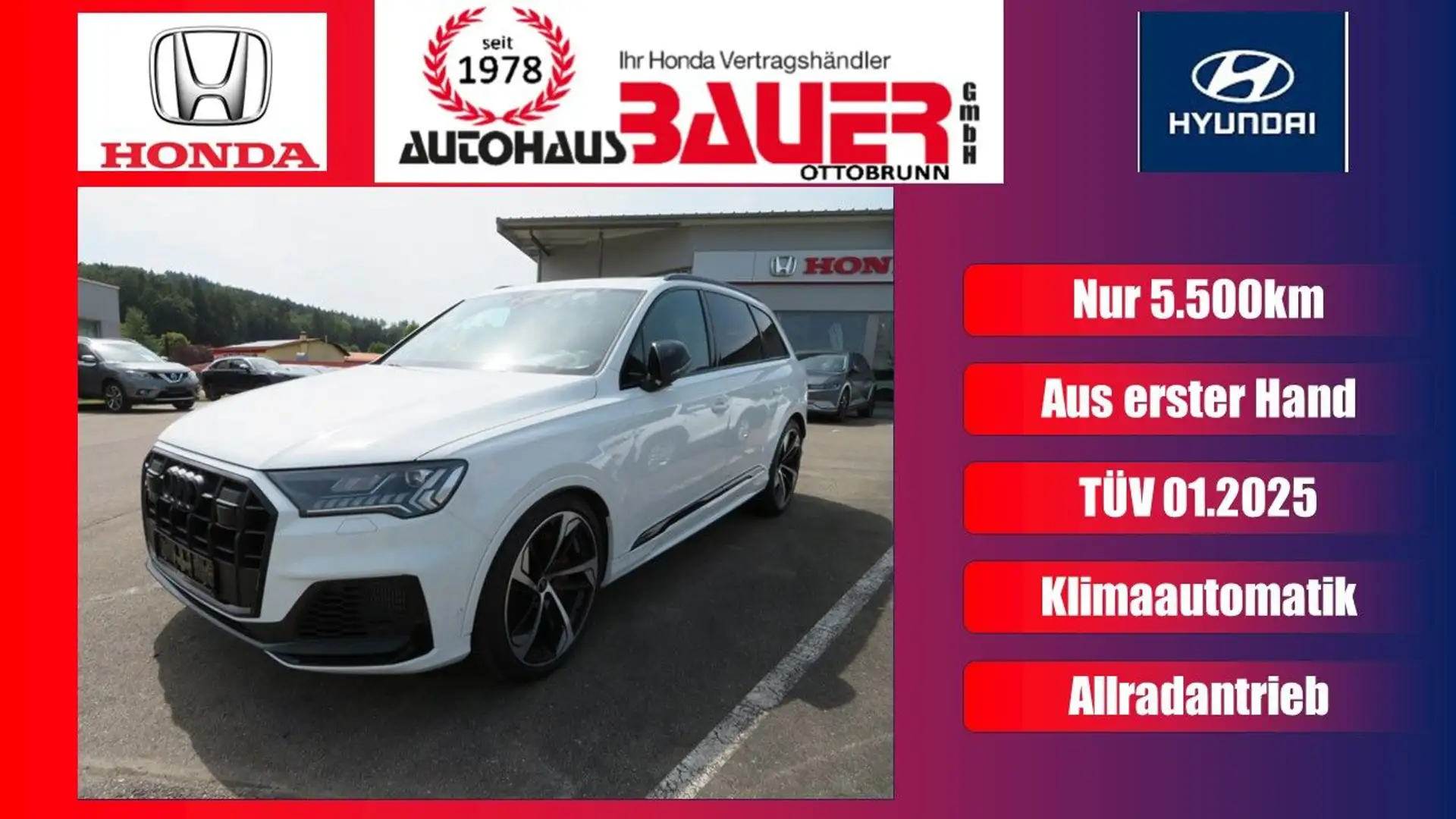Audi SQ7 4.0 competition plus quattro TFSI White - 1