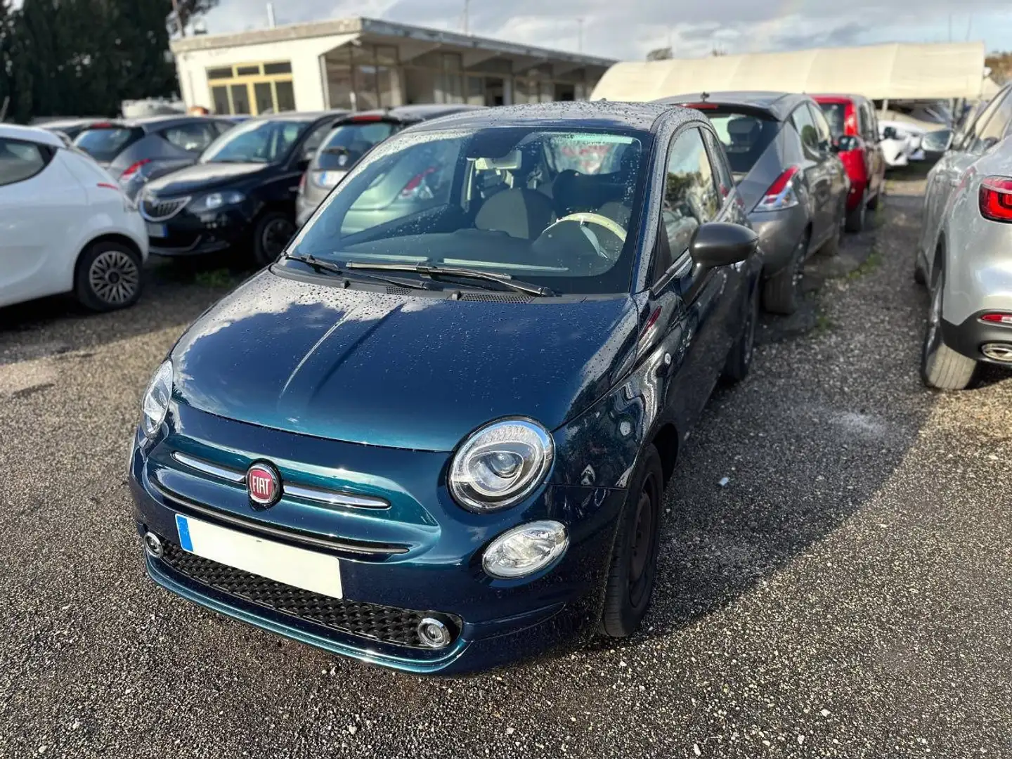 Fiat 500 1.0 FireFly Hybrid Bleu - 1