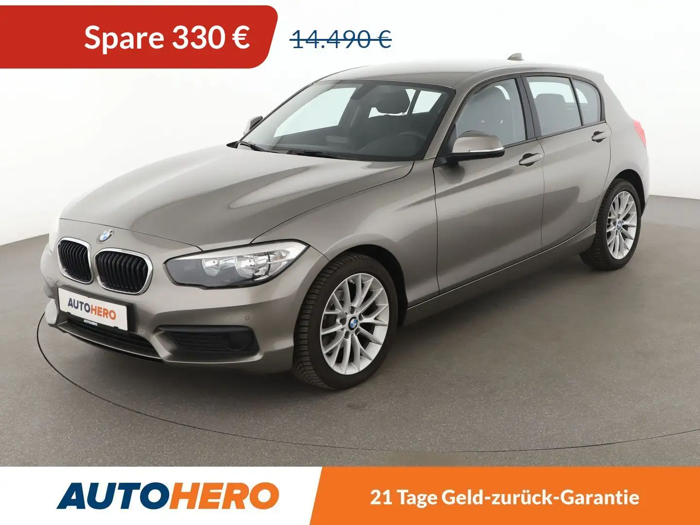 BMW 118 118i *PDC*ALU*KLIMA*GARANTIE*START/STOP* Grau - 1