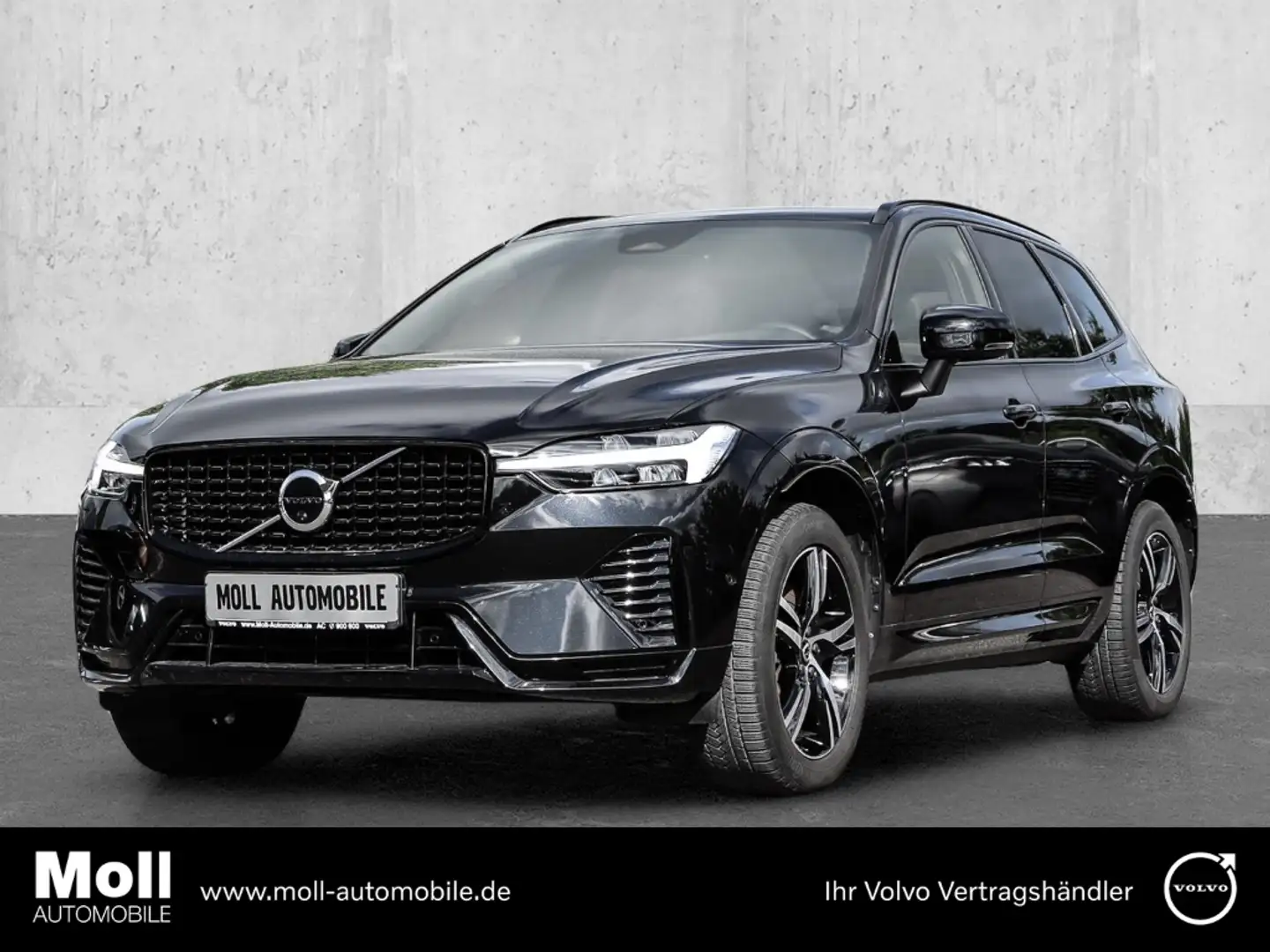 Volvo XC60 R Design AWD B5 Diesel EU6d AHK Navi Leder Digital Noir - 1