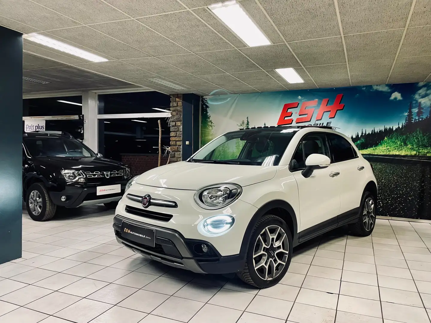 Fiat 500X 500X 1.3Cross / B AUTO/T PANO/GPS/ GARANTIE 12MOIS Wit - 1
