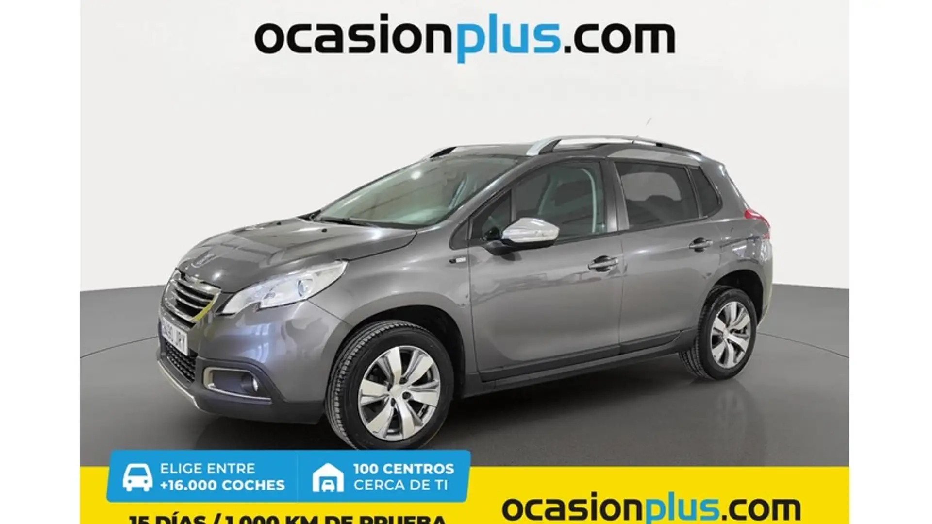 Peugeot 2008 1.6 BlueHDI Style 100 Argent - 1