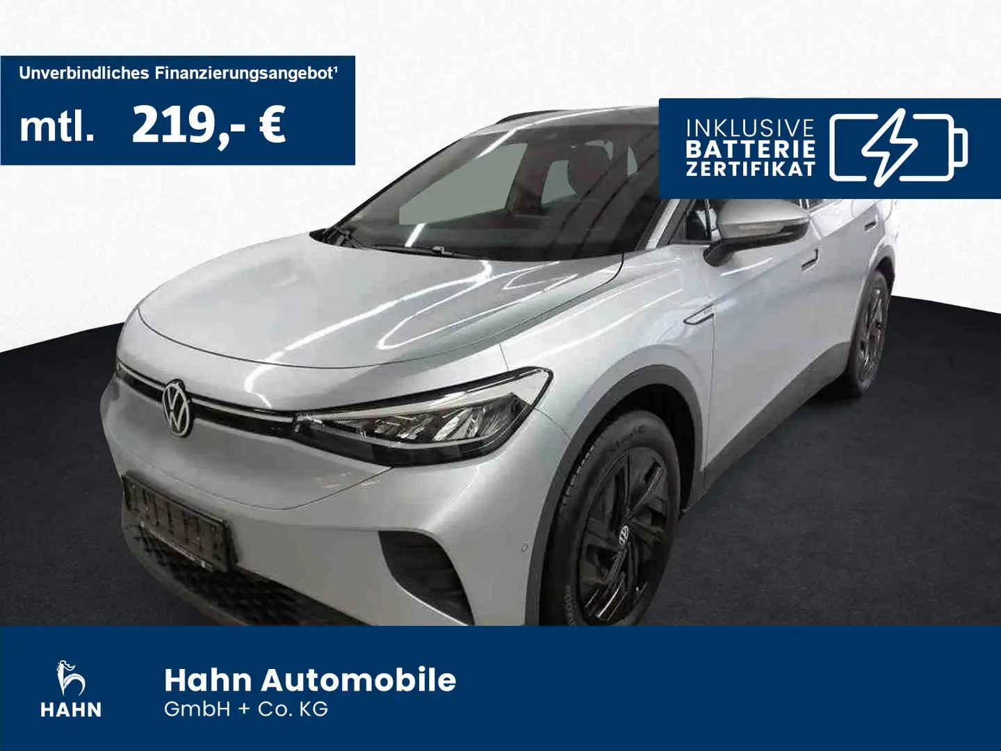 Volkswagen ID.4 Pro Performance ACC Cam LED Navi Wärmepumpe Silber - 1
