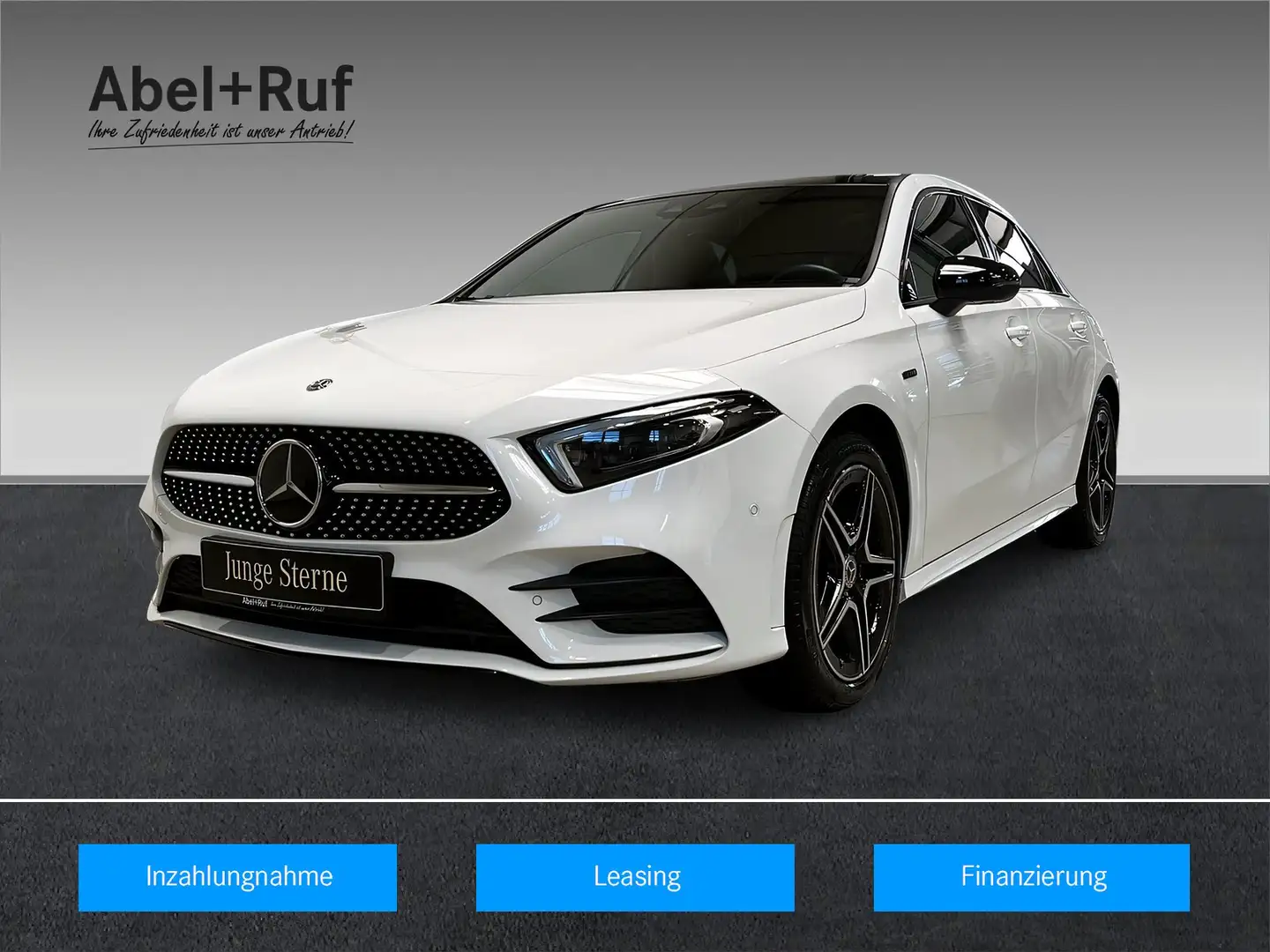 Mercedes-Benz A 250 e AMG+MULTI+DISTRO+NIGHT+Kamera+Ambi+HuD White - 1