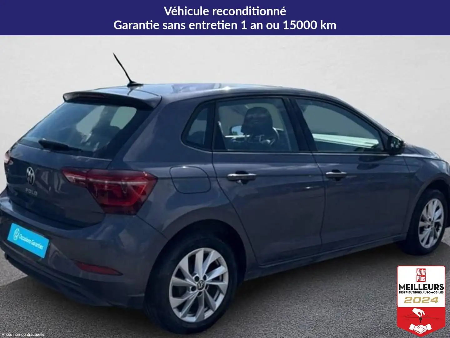 Volkswagen Polo 1.0 tsi 95 s\u0026s dsg7 style Gris - 2