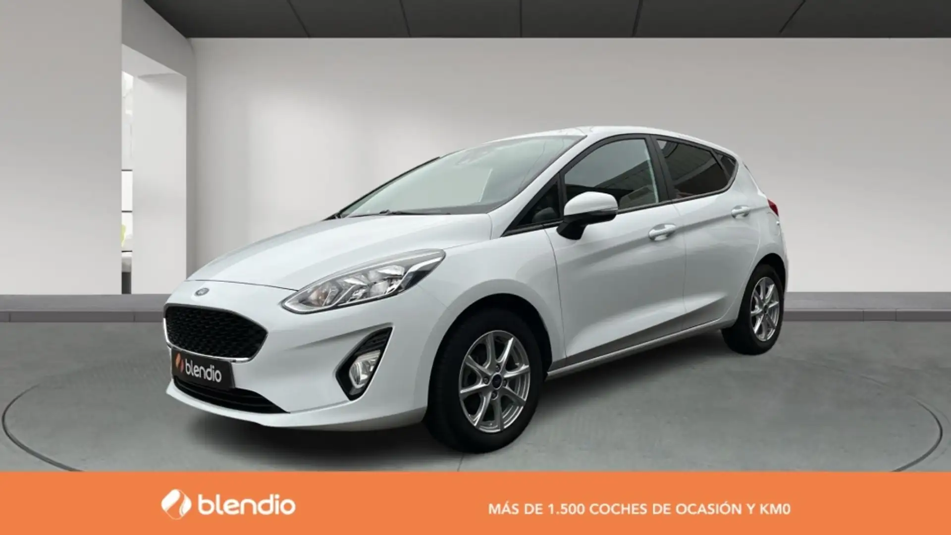 Ford Fiesta 1.5TDCi Trend+ 85 Blanco - 1