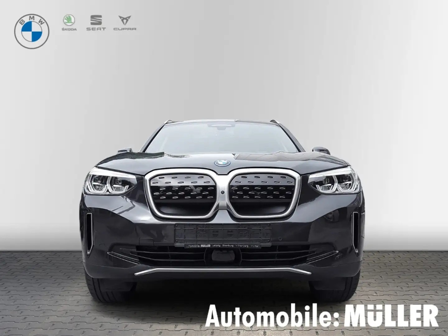 BMW iX3 Impressive*Aut.*AHK*DAB*HuD*Keyless*Ad.LED* Сірий - 2