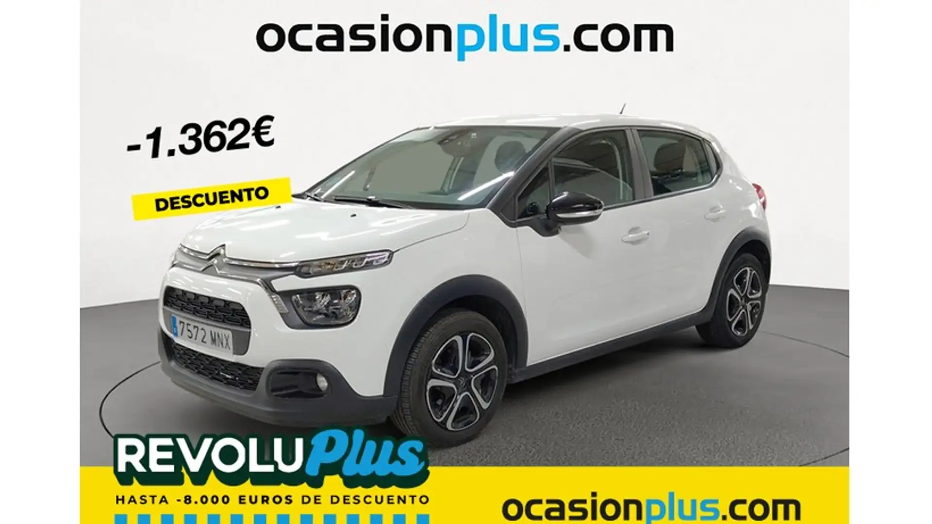 Citroen C3 1.5BlueHDi S&S Plus 100 Blanc - 1