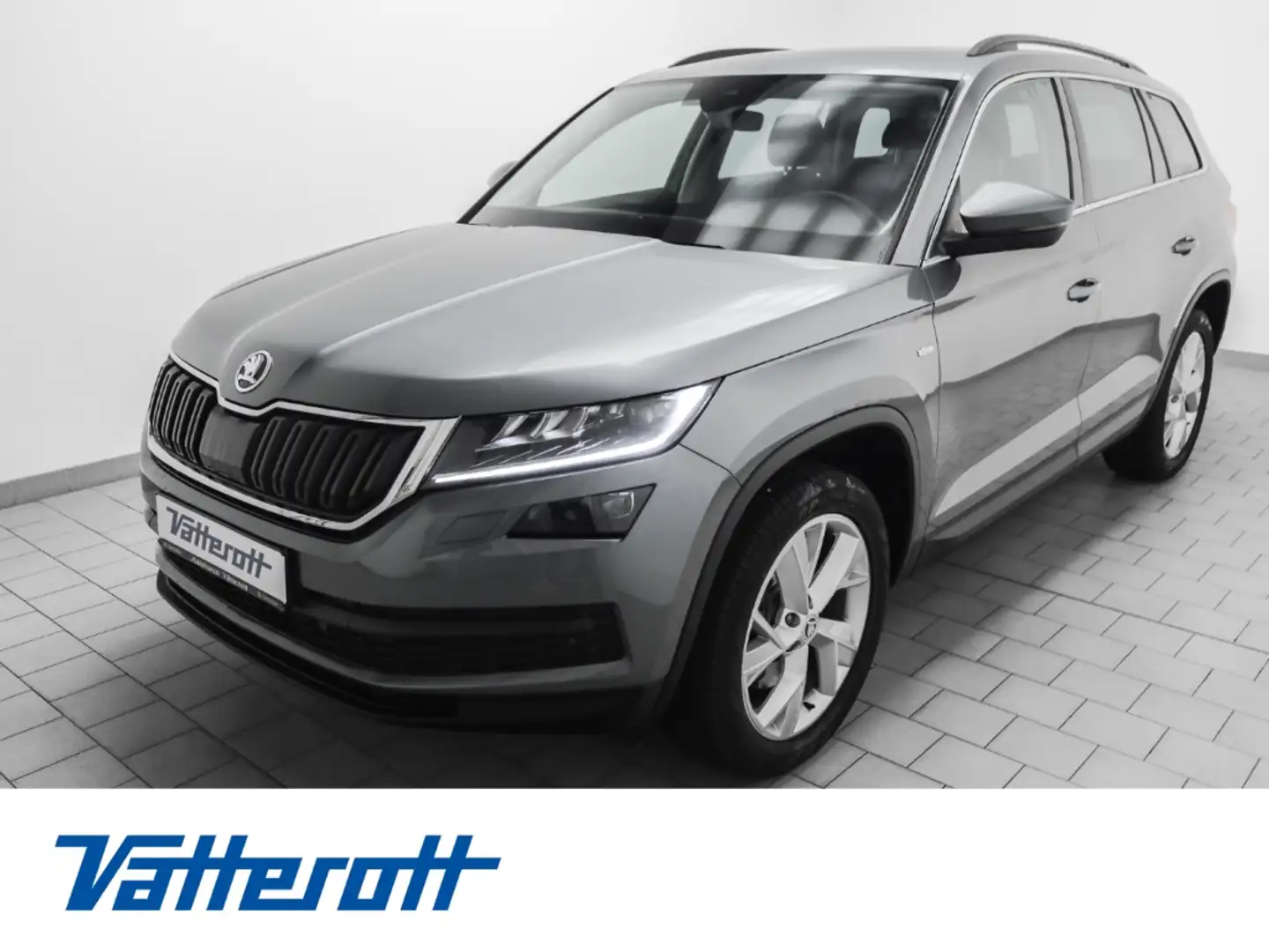 Skoda Kodiaq 4x4 Soleil Navi Standheiz Leder ACC Gris - 1