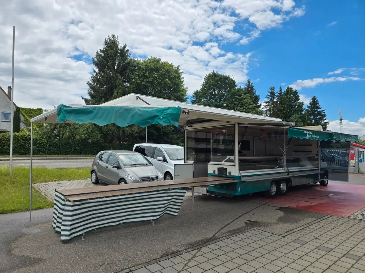 Fiat Verkauf Fleisch Gemüse-Obst Borco Höns Kühltheke, foto 1
