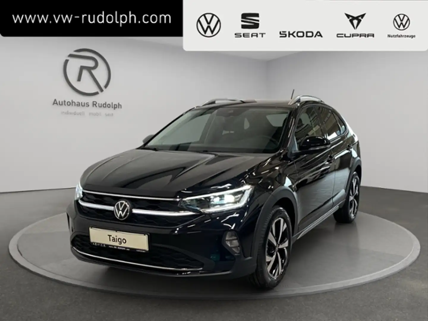Volkswagen Taigo Style 1.0 TSI DSG Style / LED App-Connect Schwarz - 1