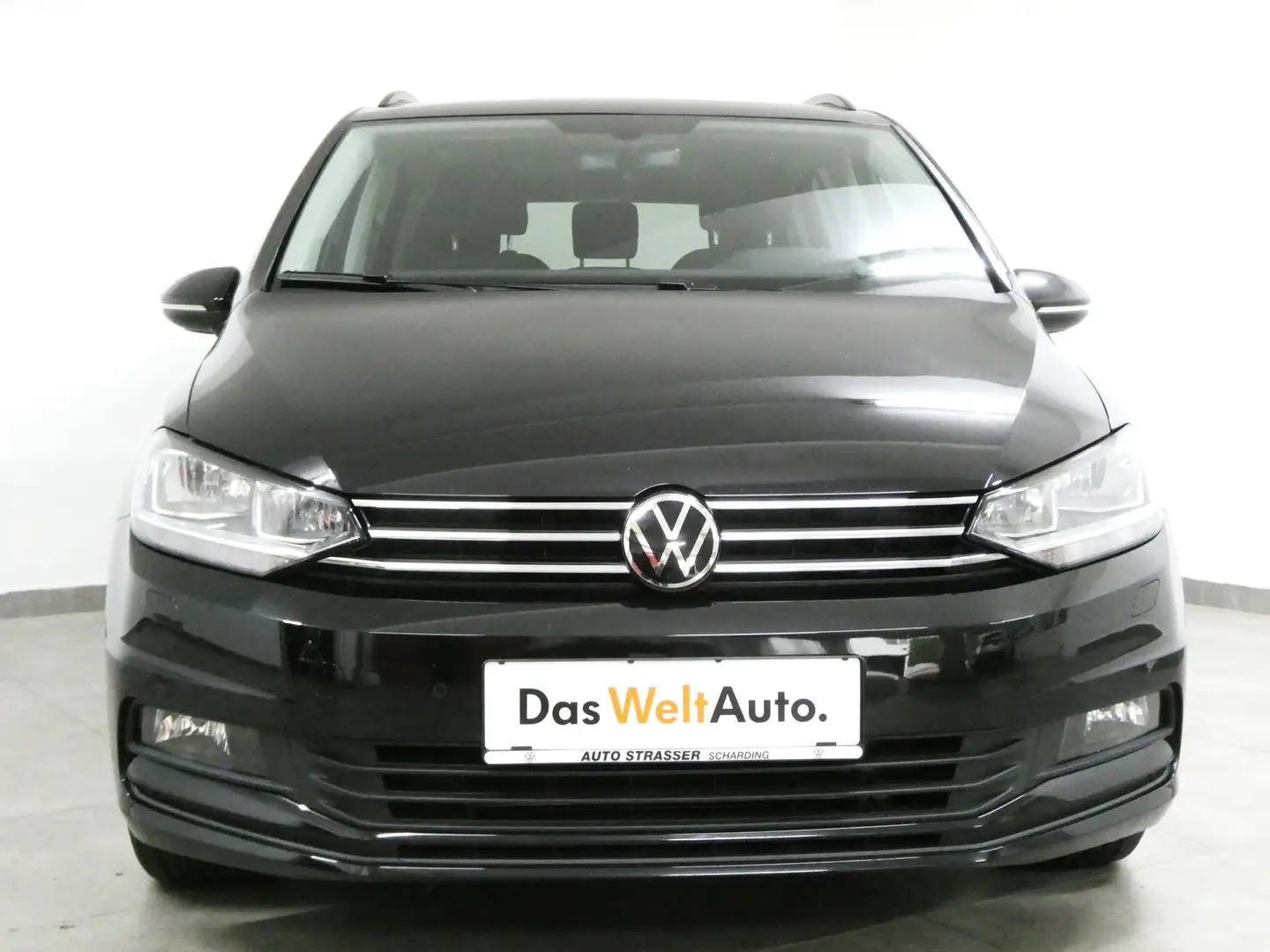 Volkswagen Touran 2,0 TDI CL Navi Ahk ACC Sitzh DAB Pdc FrontAssist Schwarz - 2