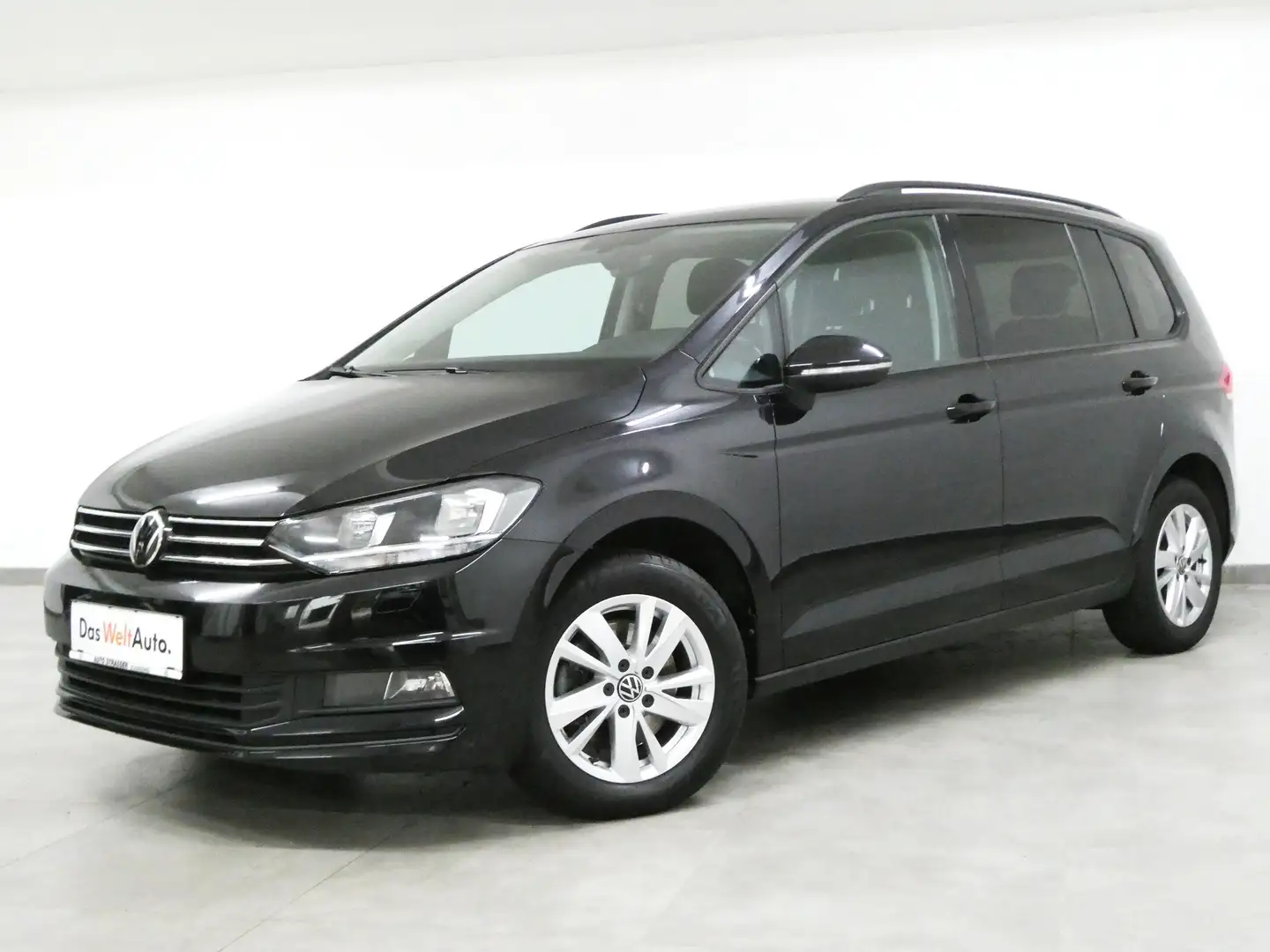 Volkswagen Touran 2,0 TDI CL Navi Ahk ACC Sitzh DAB Pdc FrontAssist Schwarz - 1