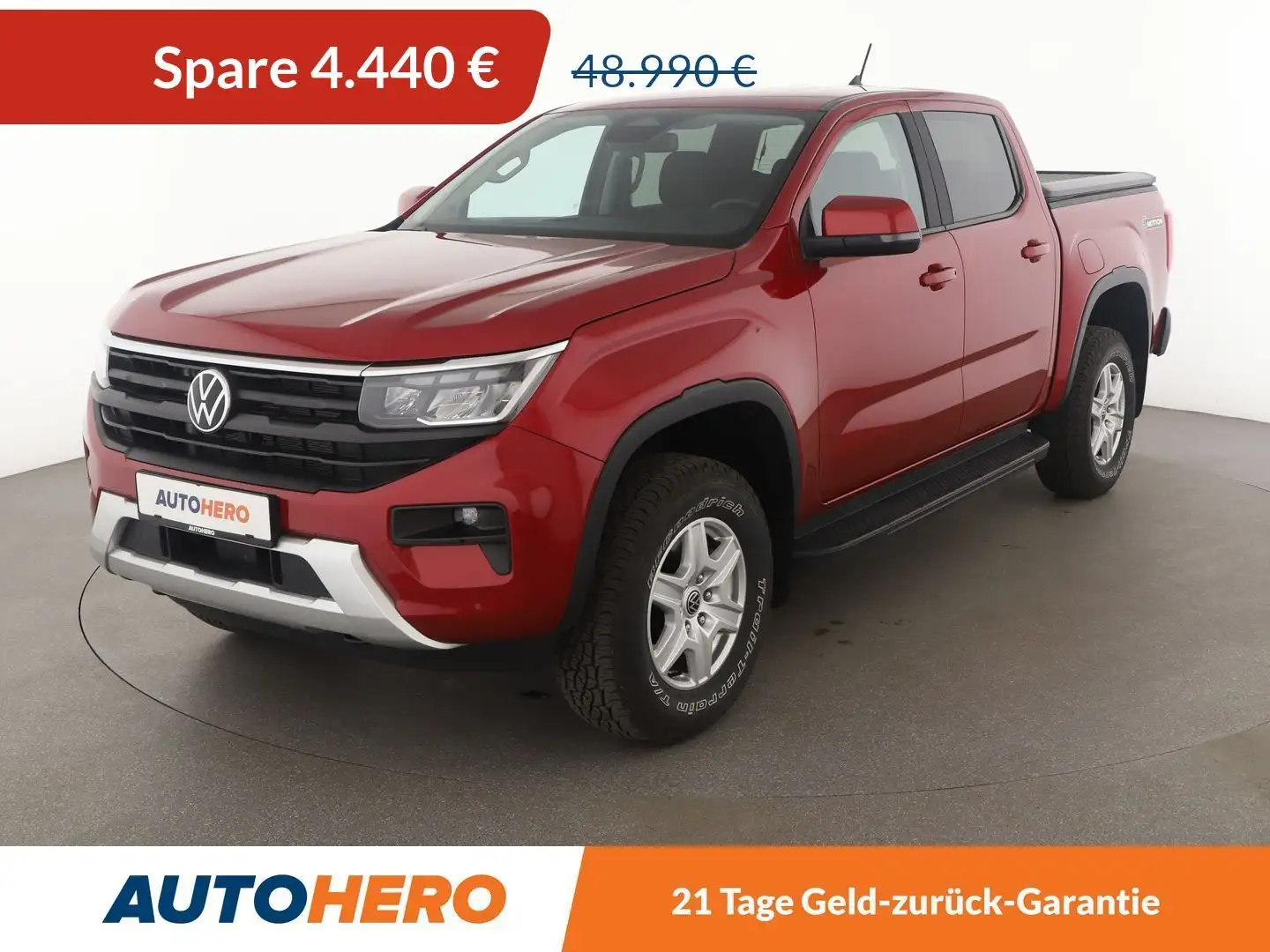 Volkswagen Amarok 2.0 TDI Life Doppelkabine 4Motion Aut.*LED*ACC*CAM Rot - 1