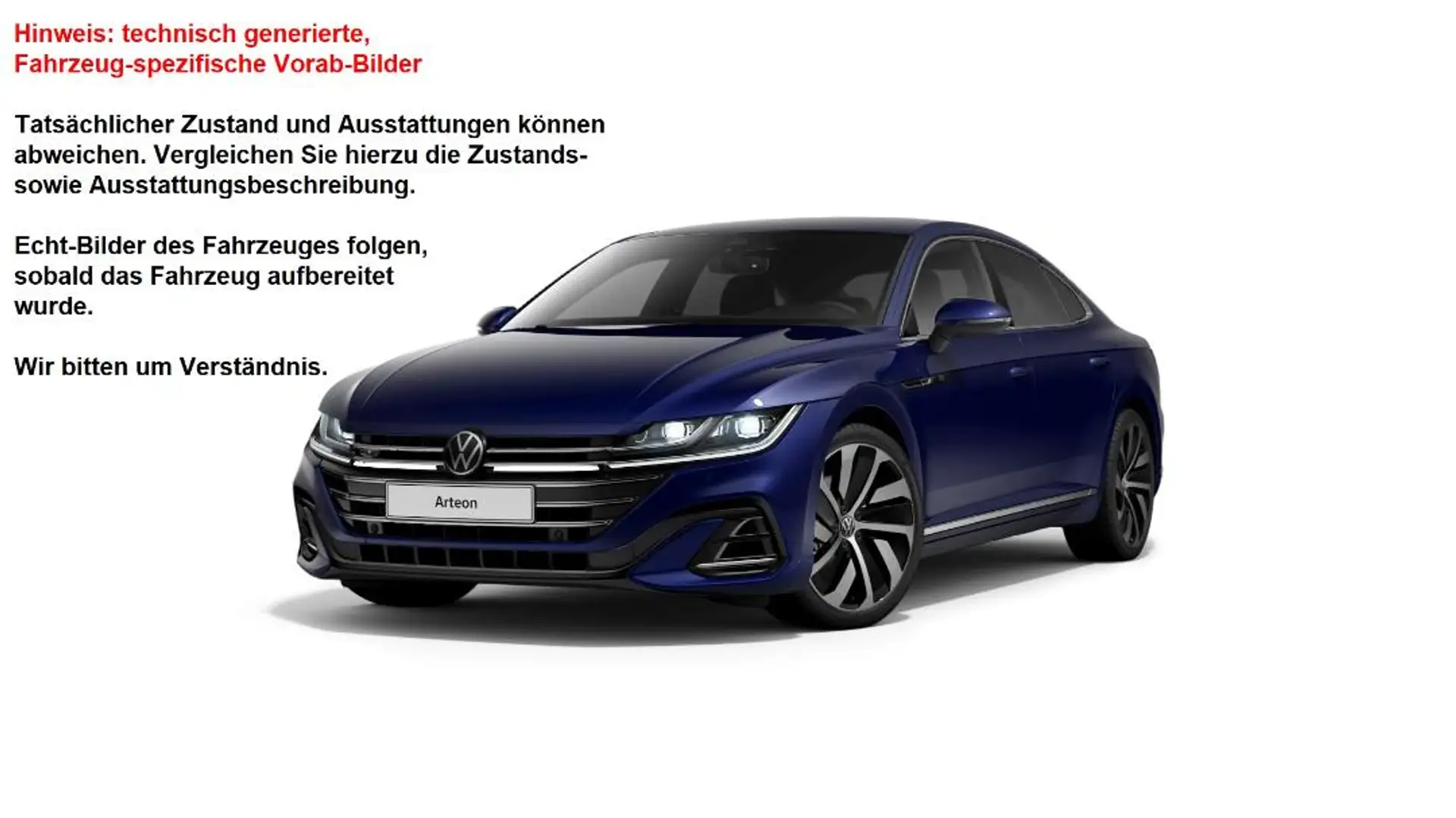 Volkswagen Arteon R-Line Blau - 1