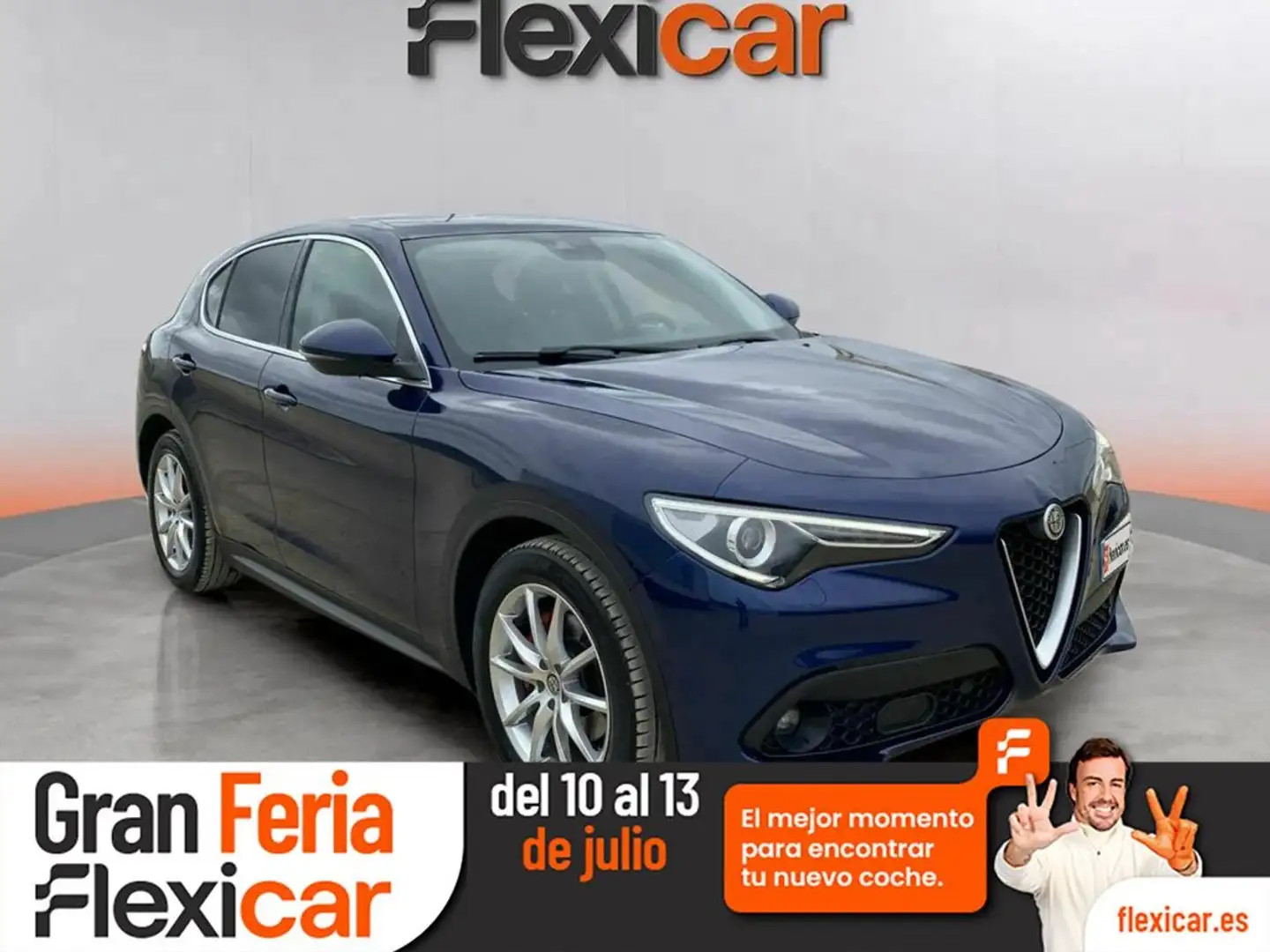 Alfa Romeo Stelvio 2.2 Diésel 132kW (180CV) AWD Azul - 1