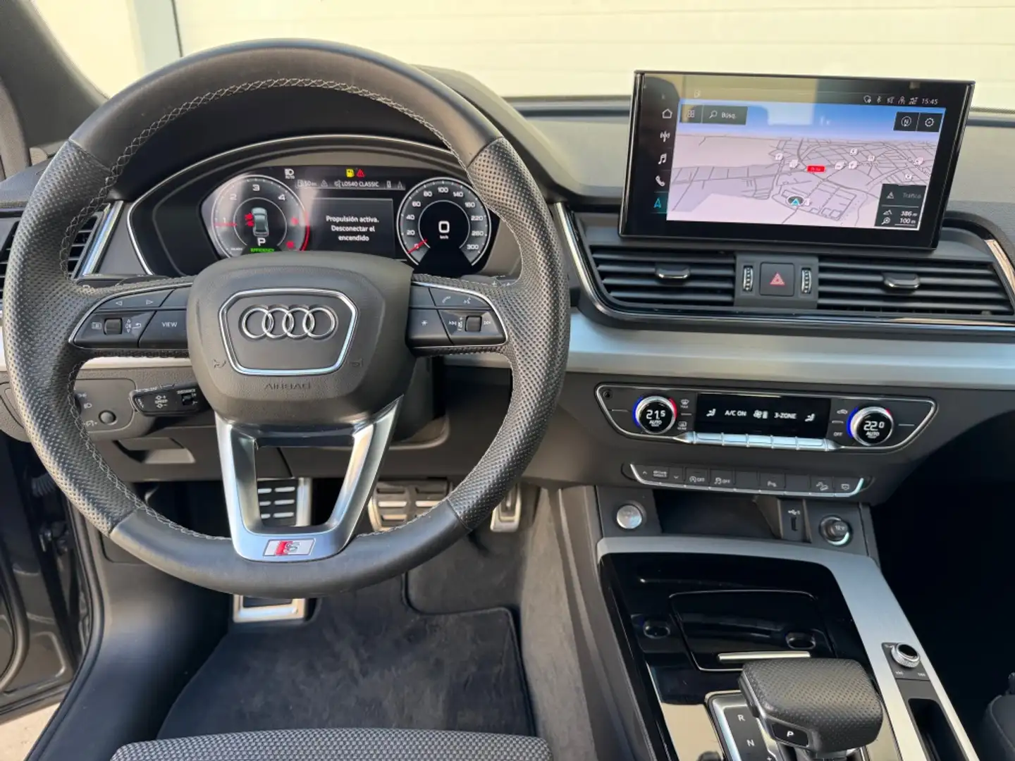 Audi Q5 40 TDI quattro-ultra S line S tronic 150kW Gris - 2