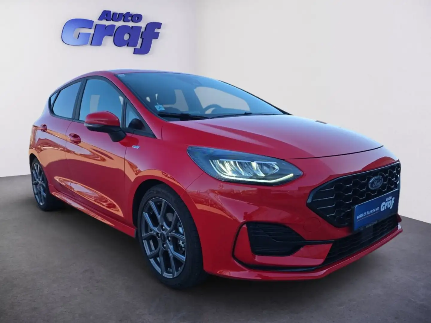 Ford Fiesta ST-Line X 1,0 EcoBoost Start/Stop Rot - 2