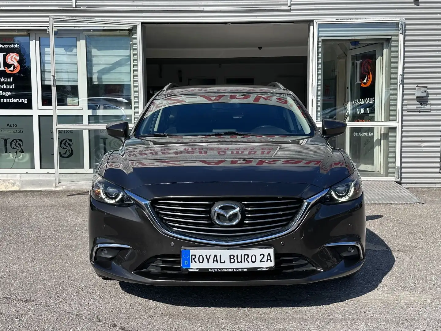 Mazda 6 Skyactiv-D Automatik Kombi Exclusive-Line/NAVI Grau - 2