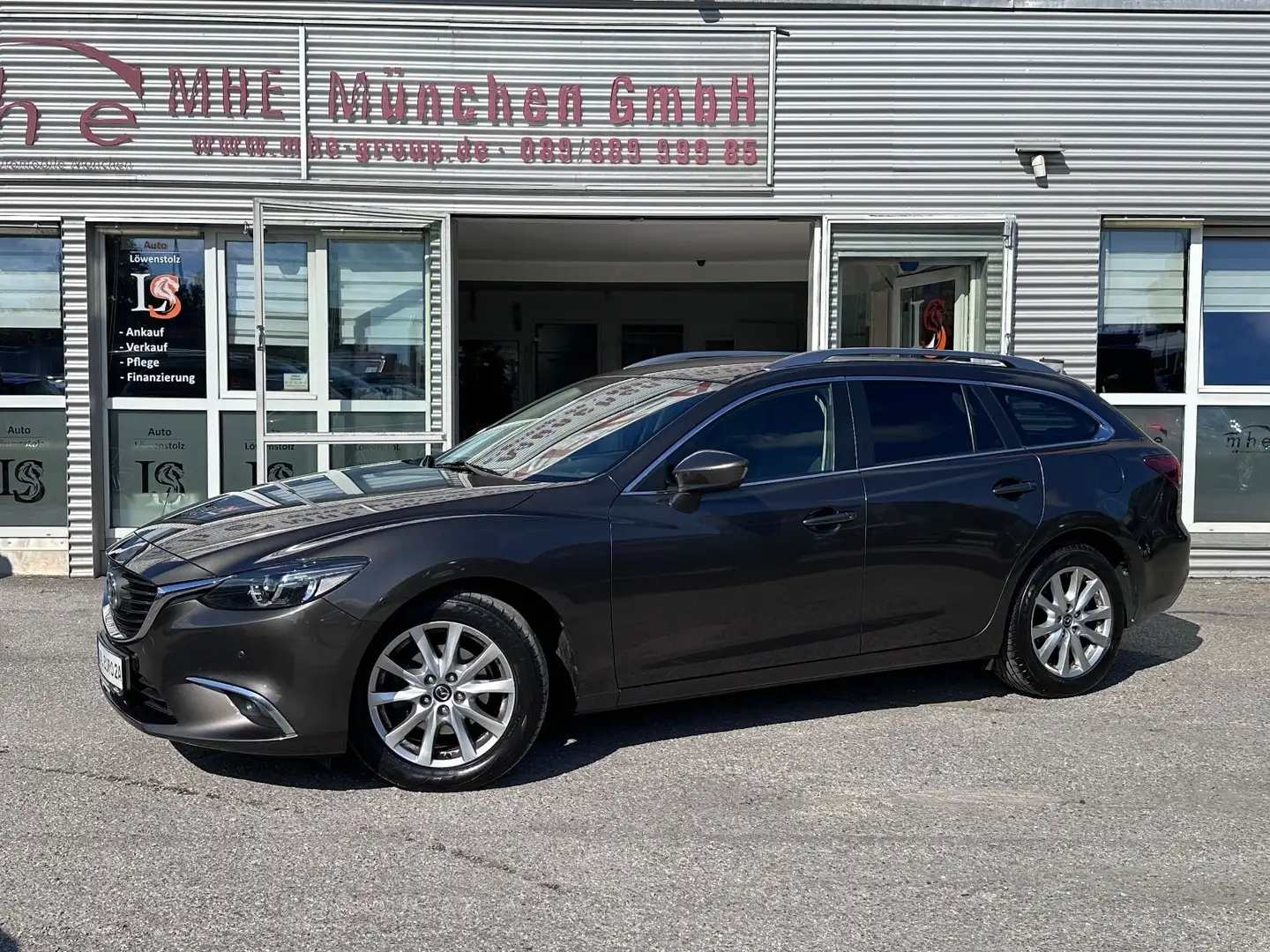 Mazda 6 Skyactiv-D Automatik Kombi Exclusive-Line/NAVI Grau - 1