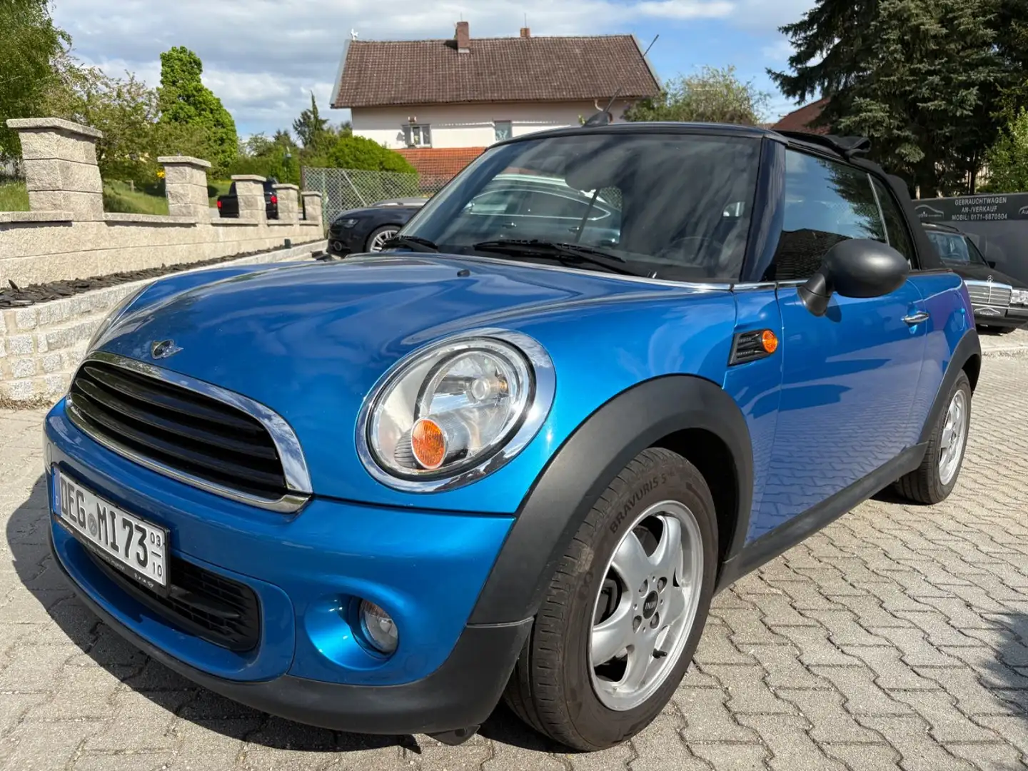 MINI One Cabrio | sehr gepflegt | viele Extras Blau - 1