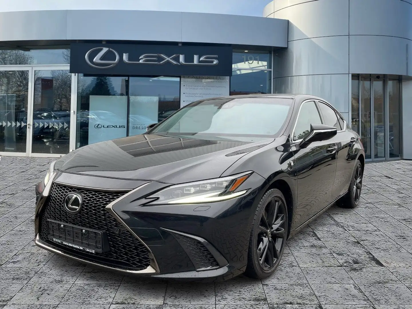 Lexus ES 300 h F Sport Schiebedach*HUD*Navi*ACC*360KAM Schwarz - 2