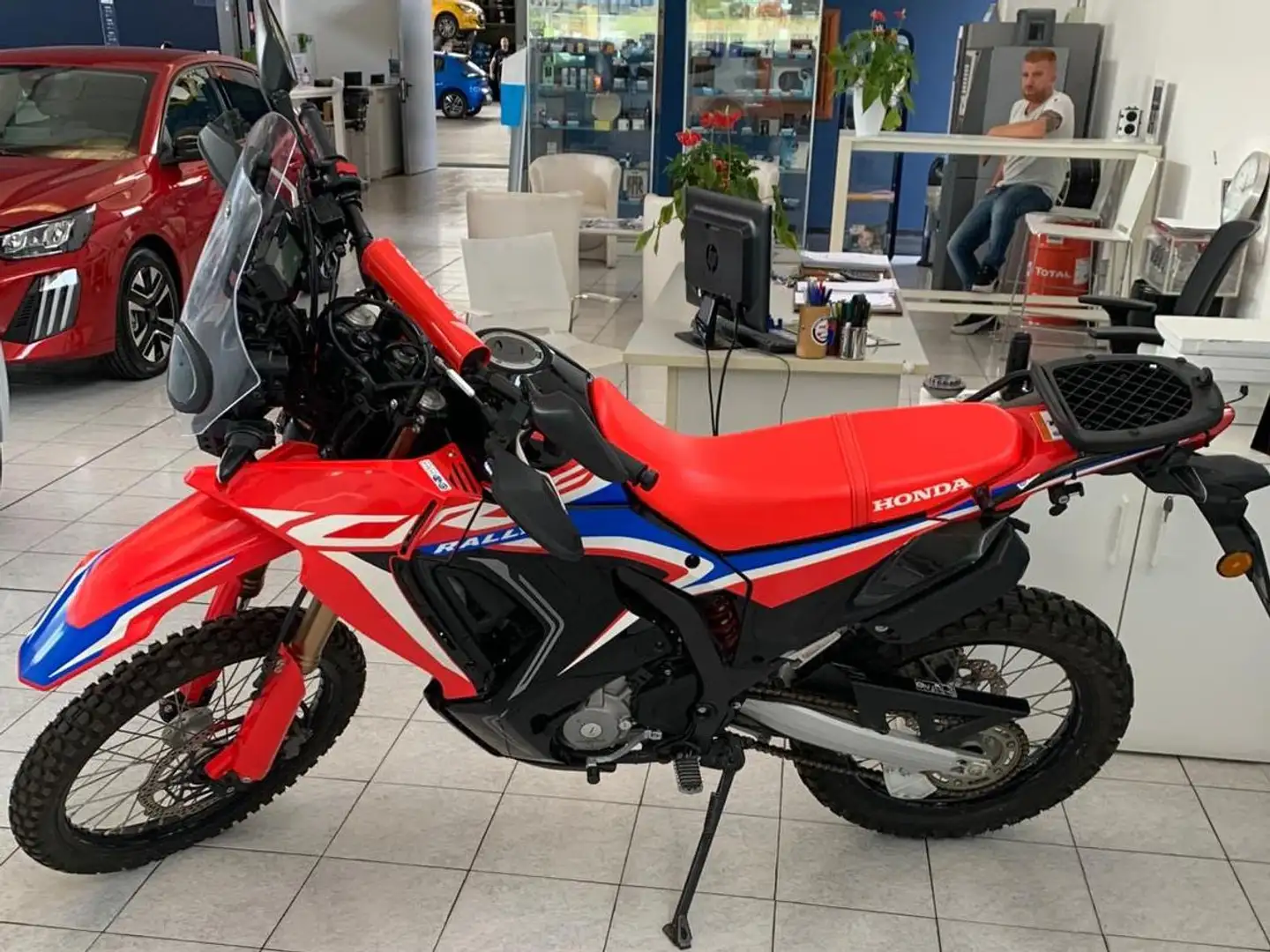 Honda CRF 300 Rally Červená - 1
